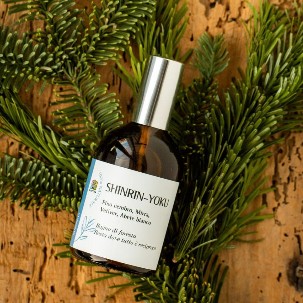 Olfattiva Profumo aromaterapico botanico Shinrin-Yoku 115ml bagno di foresta - Pino, Mirra, Vetiver e Abete bianco