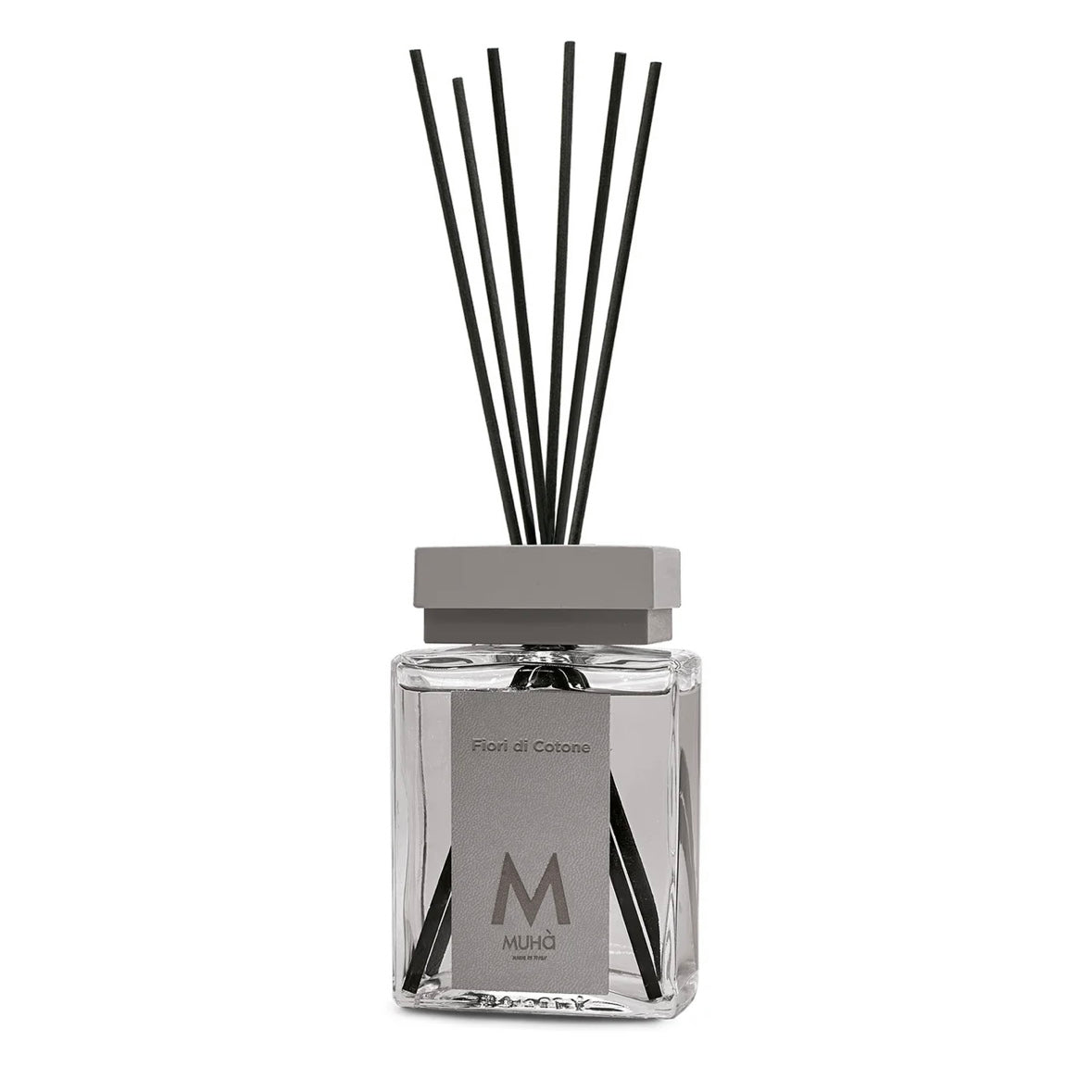 MUHÀ Diffuser Profumatore ambiente con bastoncini - Fiori di cotone