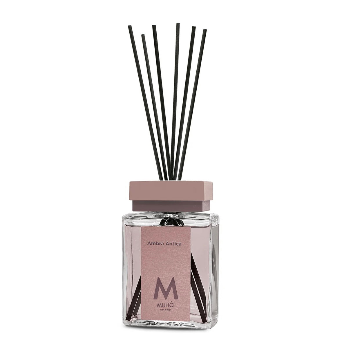 MUHÀ Diffuser Profumatore ambiente con bastoncini - Ambra Antica