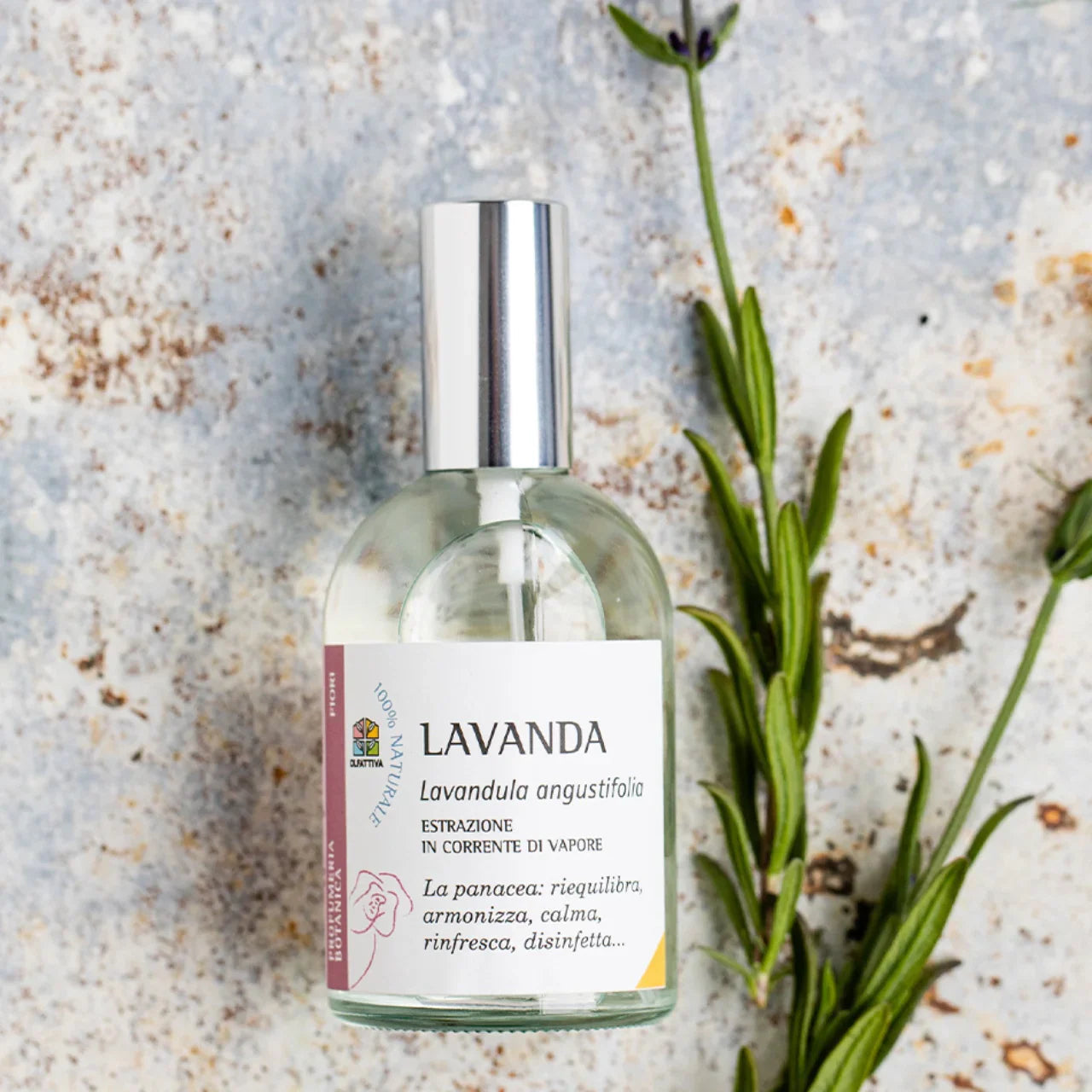Olfattiva Profumo aromaterapico botanico Lavanda 115ml - Riequilibrante ed armonizzante