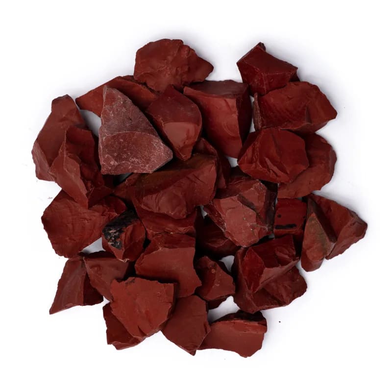 Diaspro Rosso Grezzo Origine Brasile - Pietra da 4-6cm - clorophilla-shop