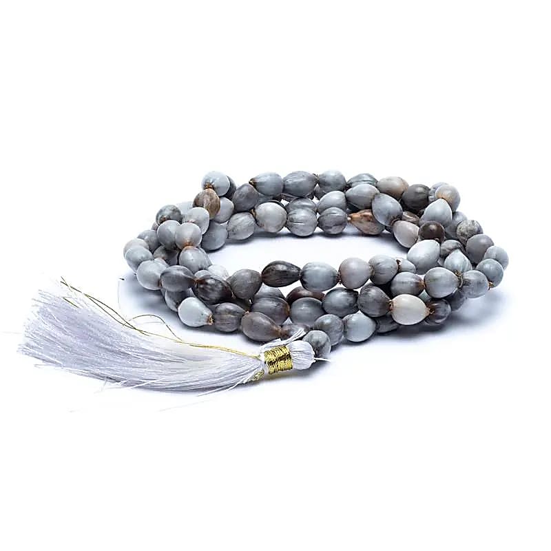 Mala Tibetana Vaijayanti con Nappa - Collana Rosario 108 grani