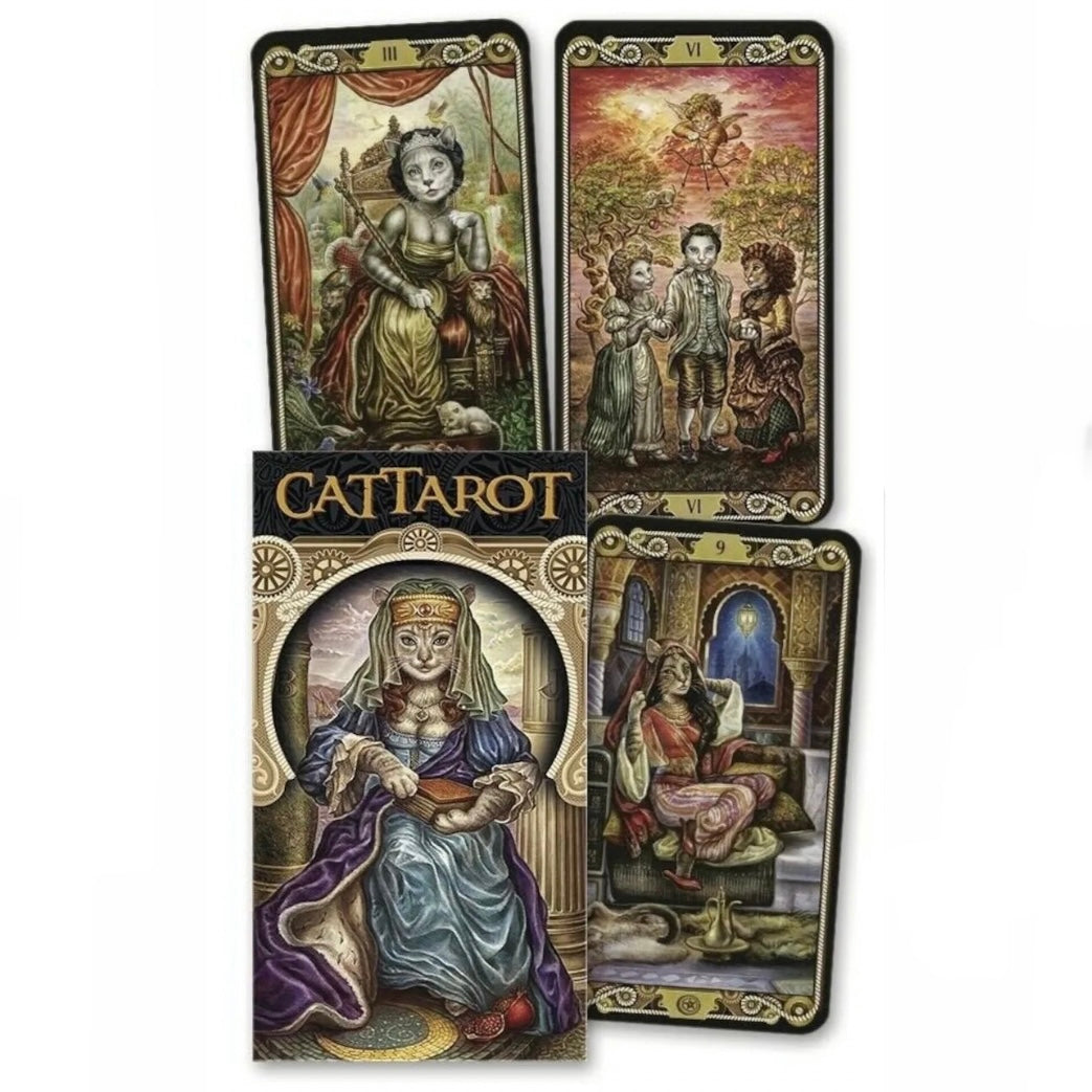 Lo Scarabeo "CatTarot" Tarocchi - 78 carte con istruzioni