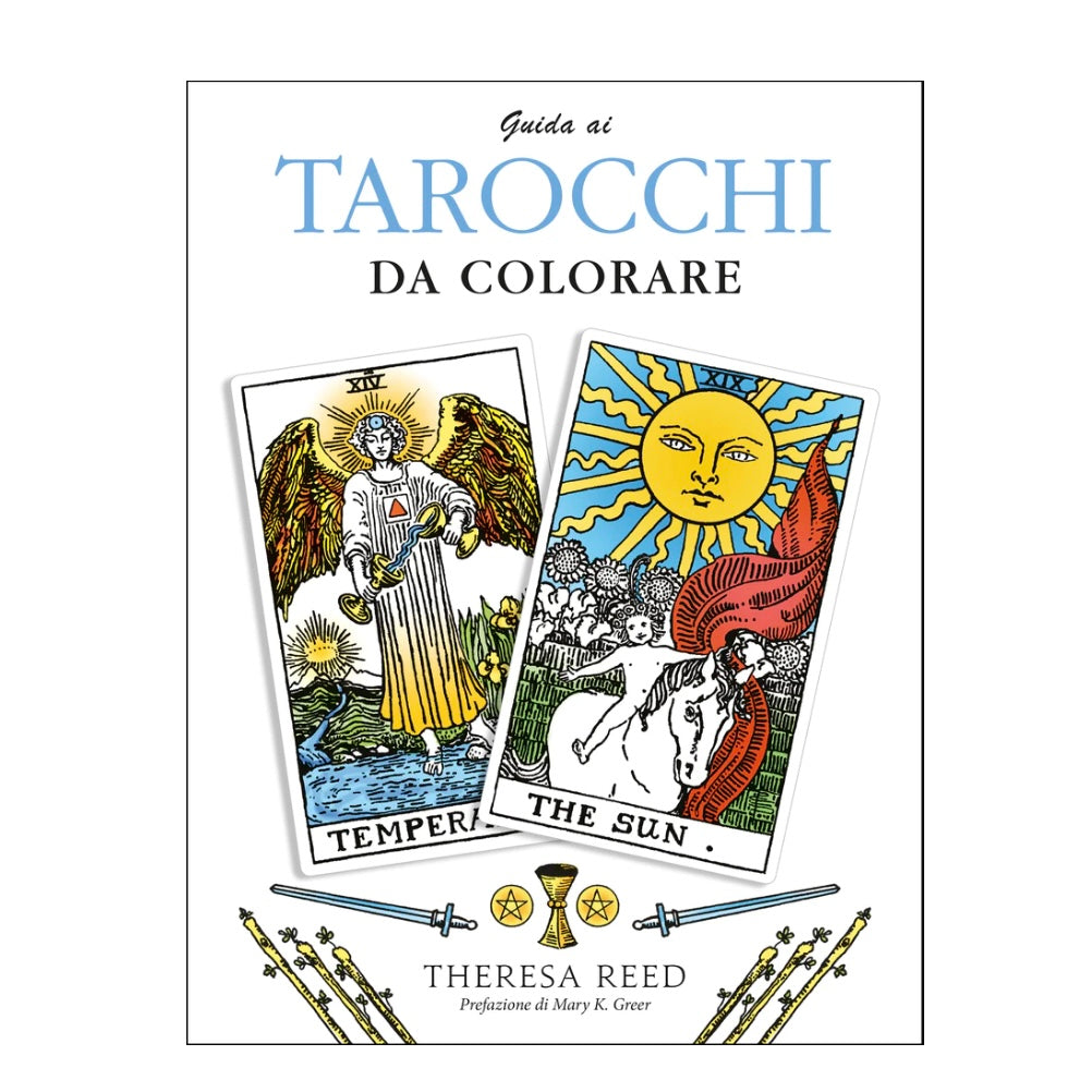 Lo Scarabeo "Guida ai Tarocchi da colorare" - 192 pagine