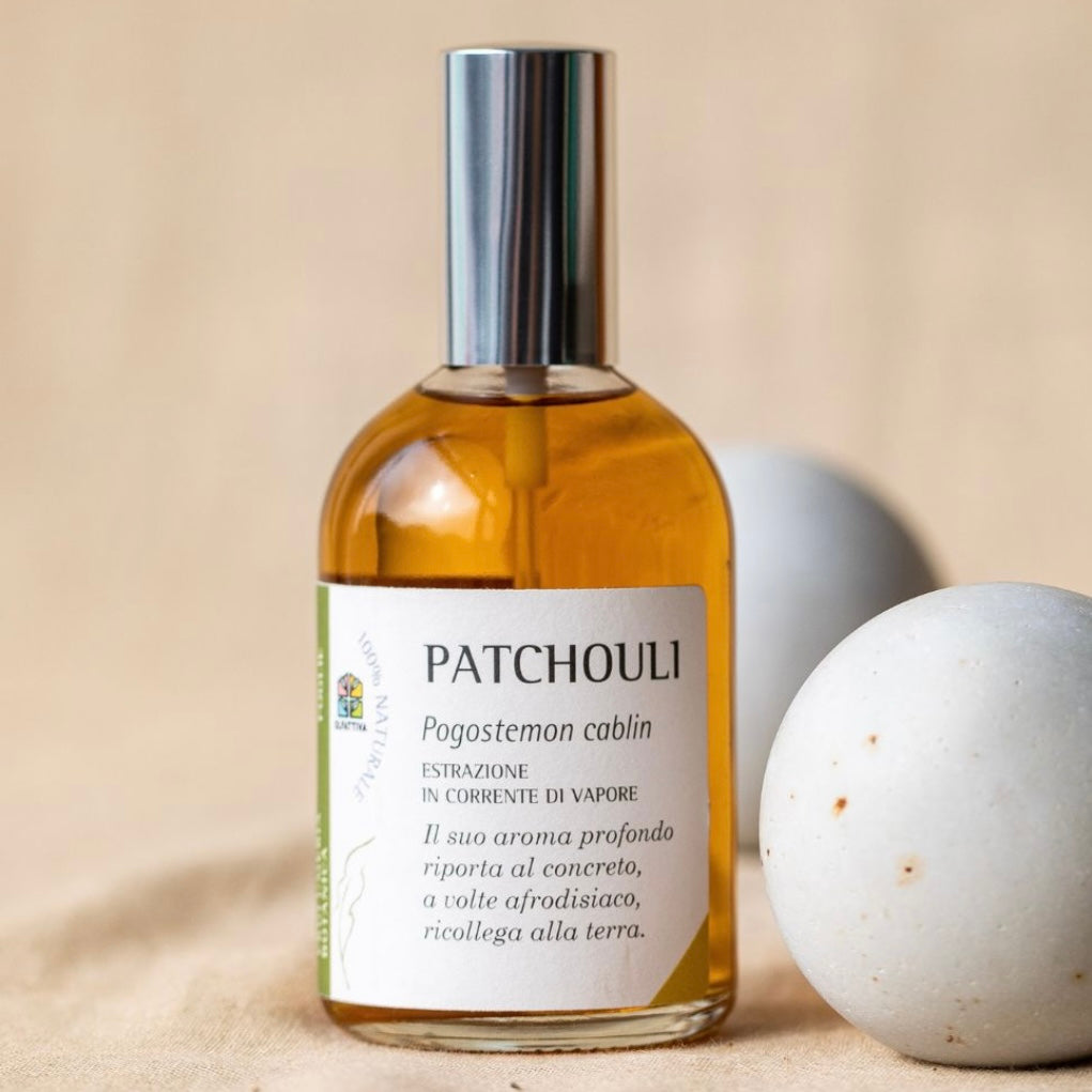 Olfattiva Profumo Patchouli 115ml soave profumo delle Indie - Riequilibra gli stati emotivi