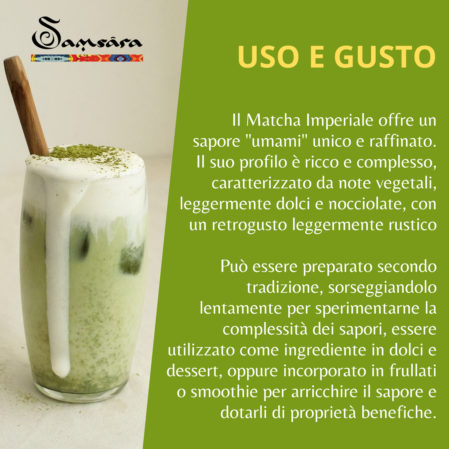 Samsara Kit pronto all'uso Matcha Cerimoniale Grado IMPERIALE Premium - SamsaraFragrances