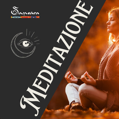 SAMSARA - OSSIDIANA NERA Pietra Grezza Naturale con Confezione Regalo e Foglietto Informativo