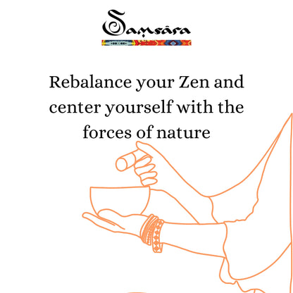 Samsara Collana Tibetana con Legno d'Agar e Onice Nero - Mala Tibetano con 108 Grani, Guru e Nappa - SamsaraFragrances