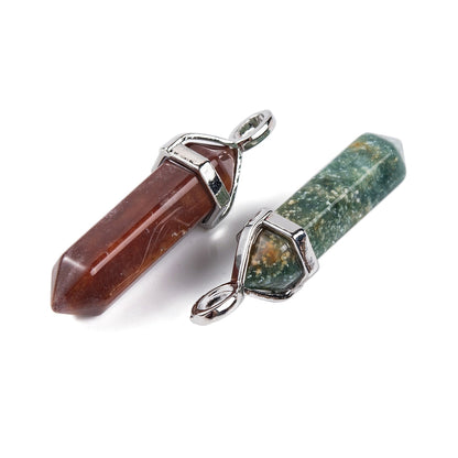 Ciondolo prisma Agata indiana - Stabilità emotiva