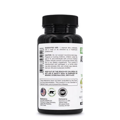Siberian Green ASHWAGANDHA con Shilajit e Curcuma - 60 capsule