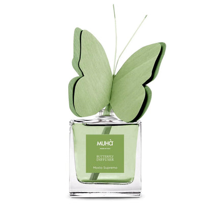 MUHÀ Butterfly Diffuser Profumatore ambiente con farfalla 50ml - Mosto supremo