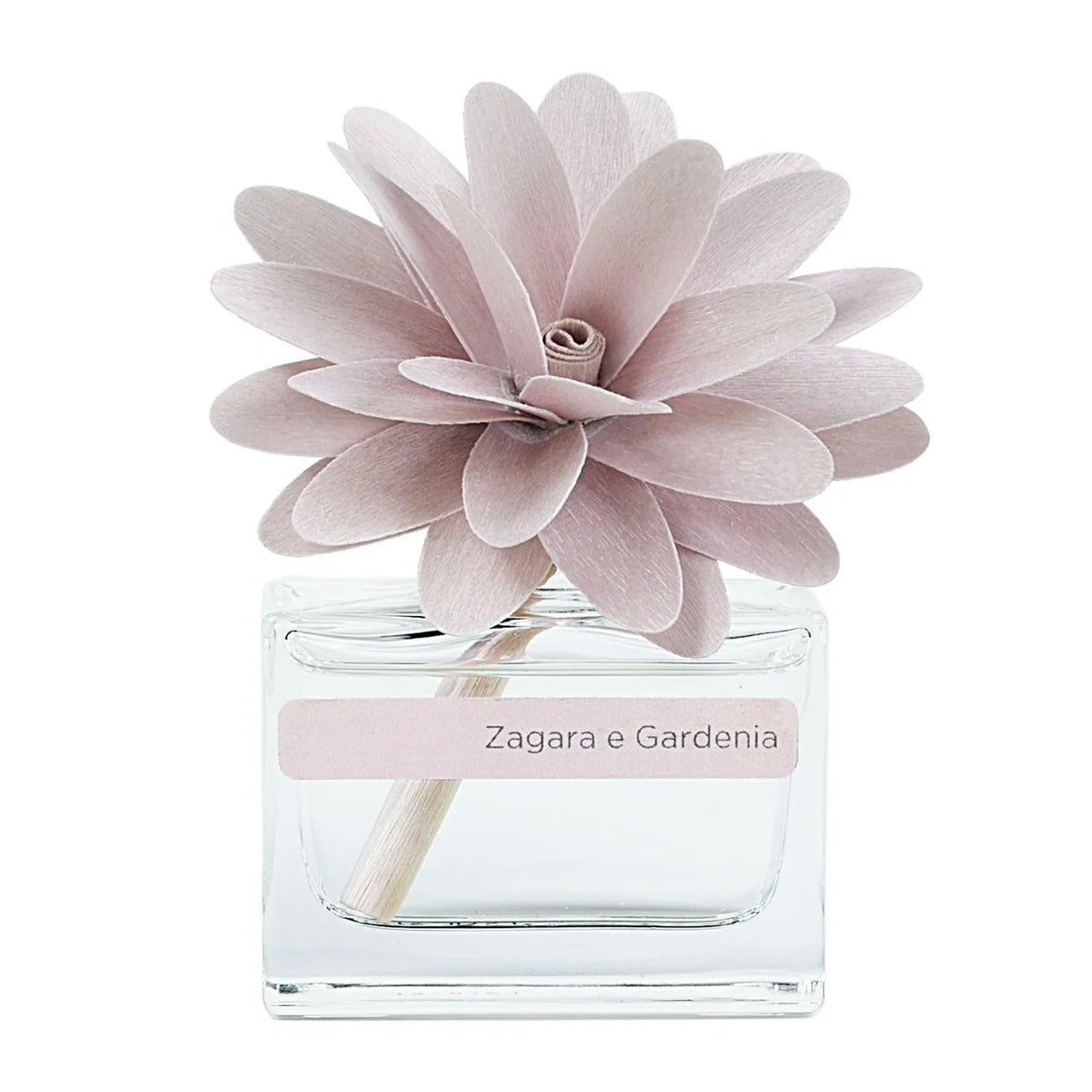 MUHÀ Flower Diffuser Profumatore d'ambiente con fiore - Zagara e Gardenia
