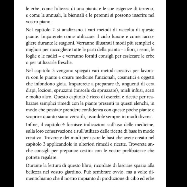 Libro "Il Piccolo Libro delle Erbe" Holly Bellebuono - Preparazione rimedi naturali con Erbe