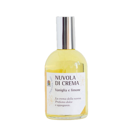 Olfattiva Profumo aromaterapico botanico Nuvola di crema 115ml dolce e appagante - Vaniglia e Limone
