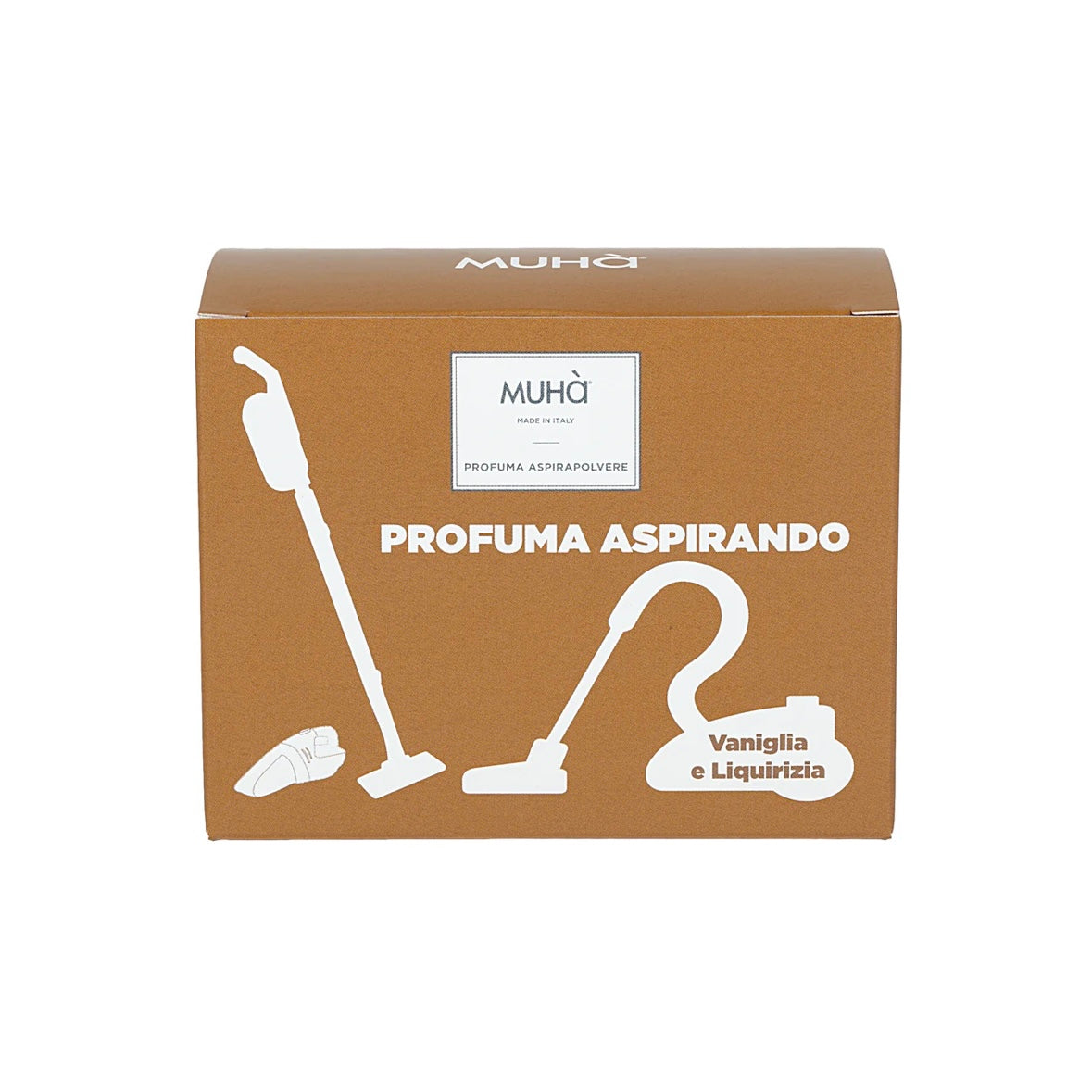 MUHÀ Profuma aspirando in bustine - Vaniglia e Liquirizia