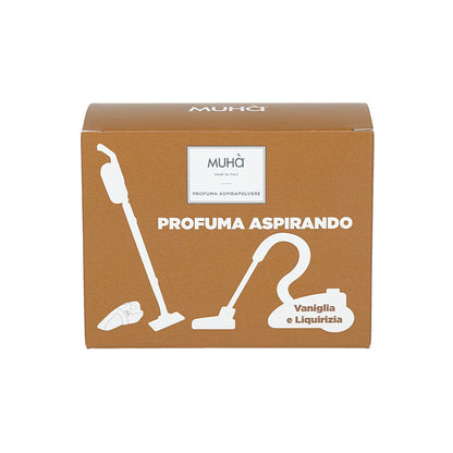 MUHÀ Profuma aspirando in bustine - Vaniglia e Liquirizia