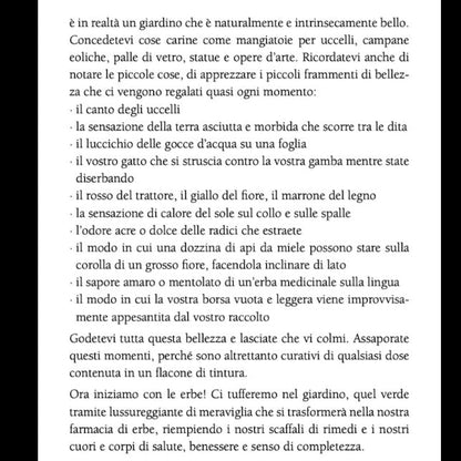 Libro "Il Piccolo Libro delle Erbe" Holly Bellebuono - Preparazione rimedi naturali con Erbe