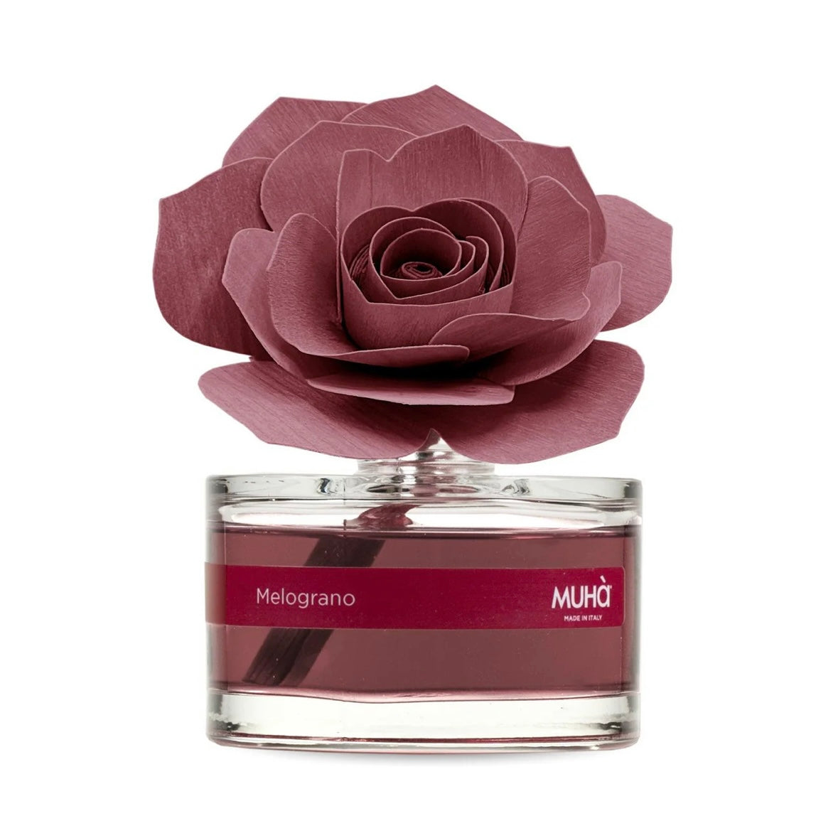 MUHÀ Rose Diffuser Profumatore ambiente con rosa - Melograno