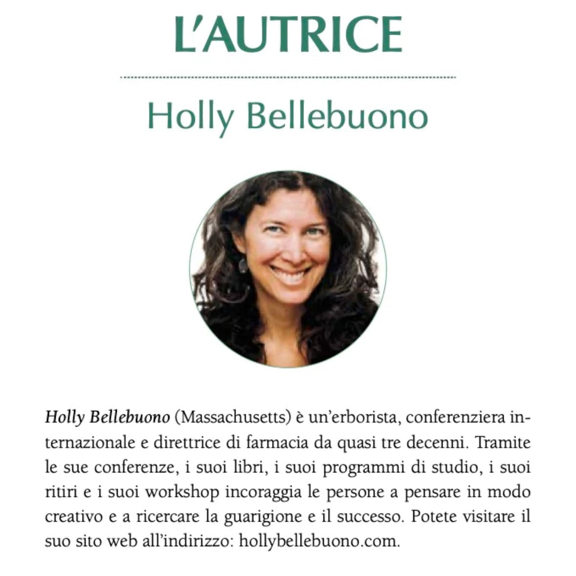 Libro "Il Piccolo Libro delle Erbe" Holly Bellebuono - Preparazione rimedi naturali con Erbe
