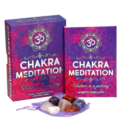 Lo Scarabeo "Chakra Meditation" - 7 Cristalli, Tavola da Divinazione, Istruzioni