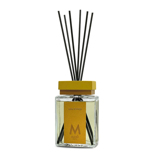 MUHÀ Diffuser Profumatore ambiente con bastoncini - Uva e Fico