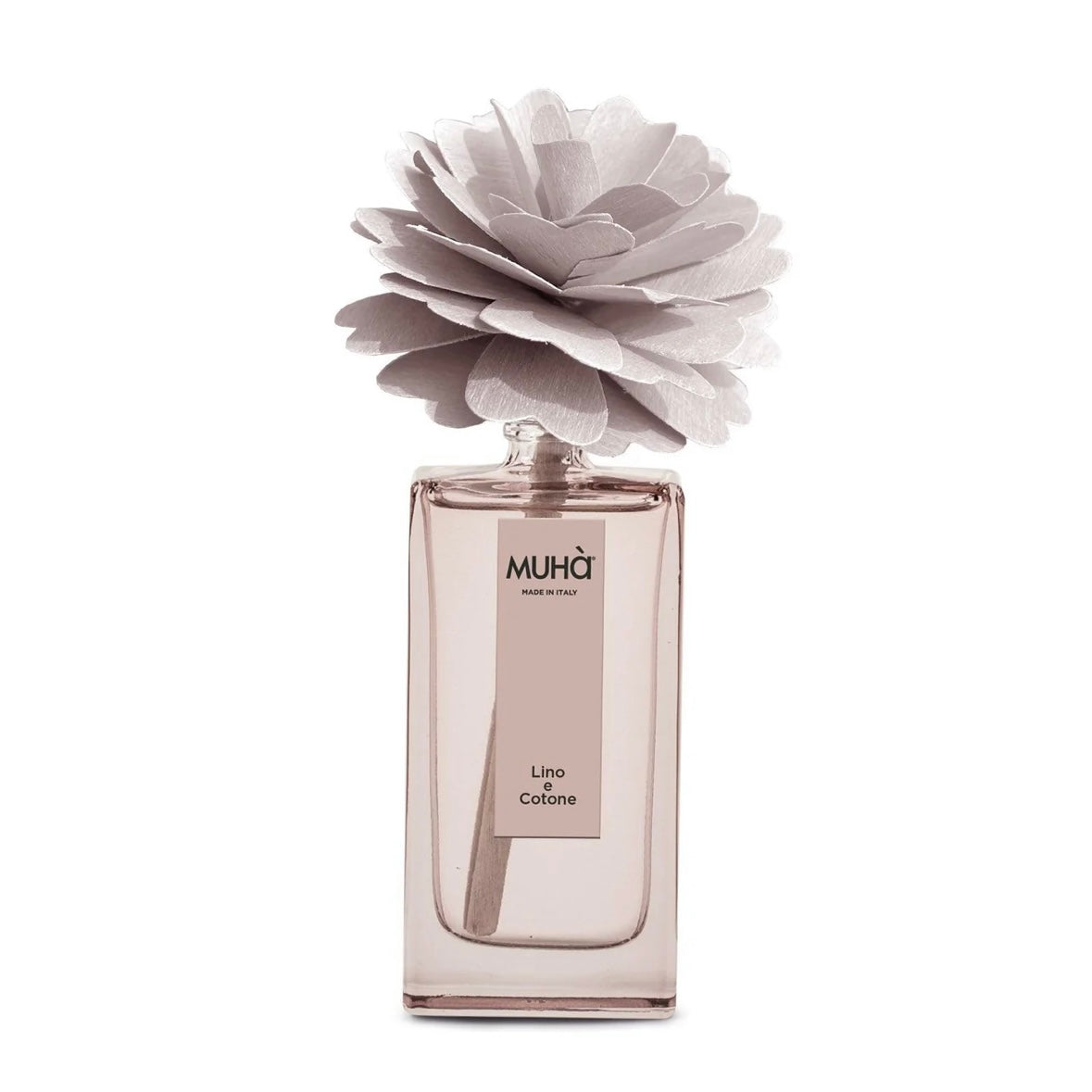 MUHÀ Peony Diffuser Profumatore ambiente con peonia - Lino e Cotone