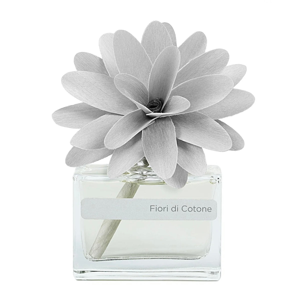 MUHÀ Flower Diffuser Profumatore d'ambiente con fiore - Fiori di cotone