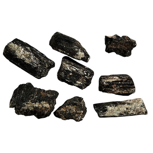 Tormalina Nera con Mica Grezza Origine Madagascar - Rilassamento, saggezza e intuizione