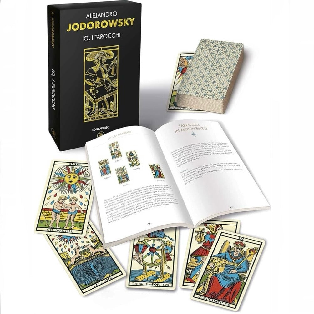 Lo Scarabeo "Io, I Tarocchi" Jodorowsky Kit - 22 carte con libro