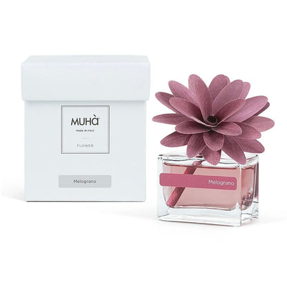 MUHÀ Flower Diffuser Profumatore d'ambiente con fiore - Melograno