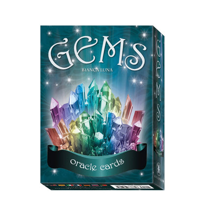 Lo Scarabeo Oracle "Gems" - 32 Carte Oracolo delle Gemme con istruzioni