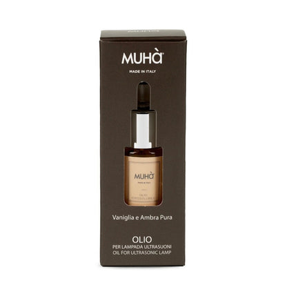 MUHÀ Olio Idrosolubile 15ml - Vaniglia e Ambra Pura