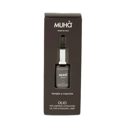 MUHÀ Olio Idrosolubile 15ml - Vaniglia e Liquirizia