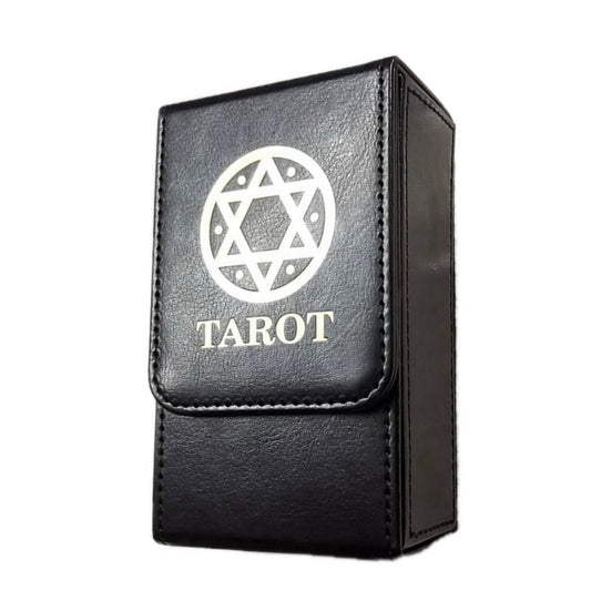 Custodia rigida per Tarocchi in ecopelle - Chiusura magnetica
