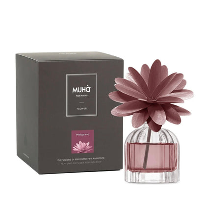 MUHÀ Flower Diffuser Profumatore d'ambiente con fiore - Melograno