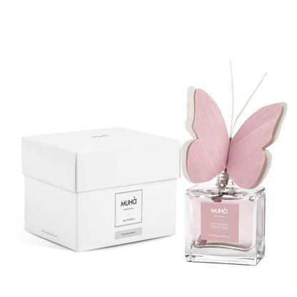 MUHÀ Butterfly Diffuser Profumatore ambiente con farfalla 50ml - Ambra Antica