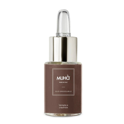 MUHÀ Olio Idrosolubile 15ml - Vaniglia e Liquirizia