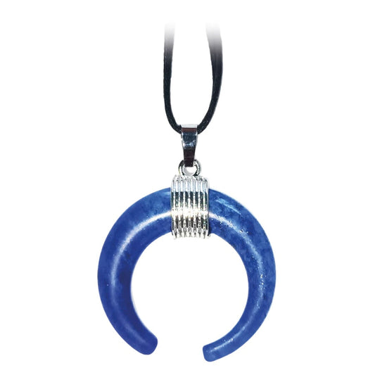 Collana amuleto Lapislazzuli - Saggezza, Serenità, Consapevolezza - clorophilla-shop