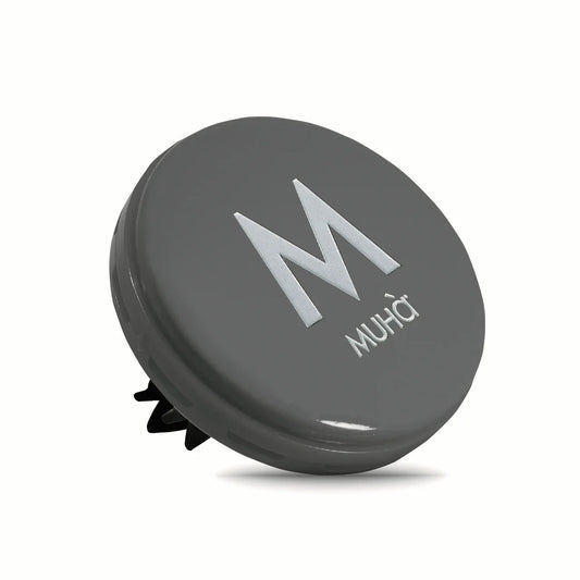 MUHÀ Car Diffuser ricaricabile Fiori di Cotone - Profumatore d'auto Eleganza e Signorilità