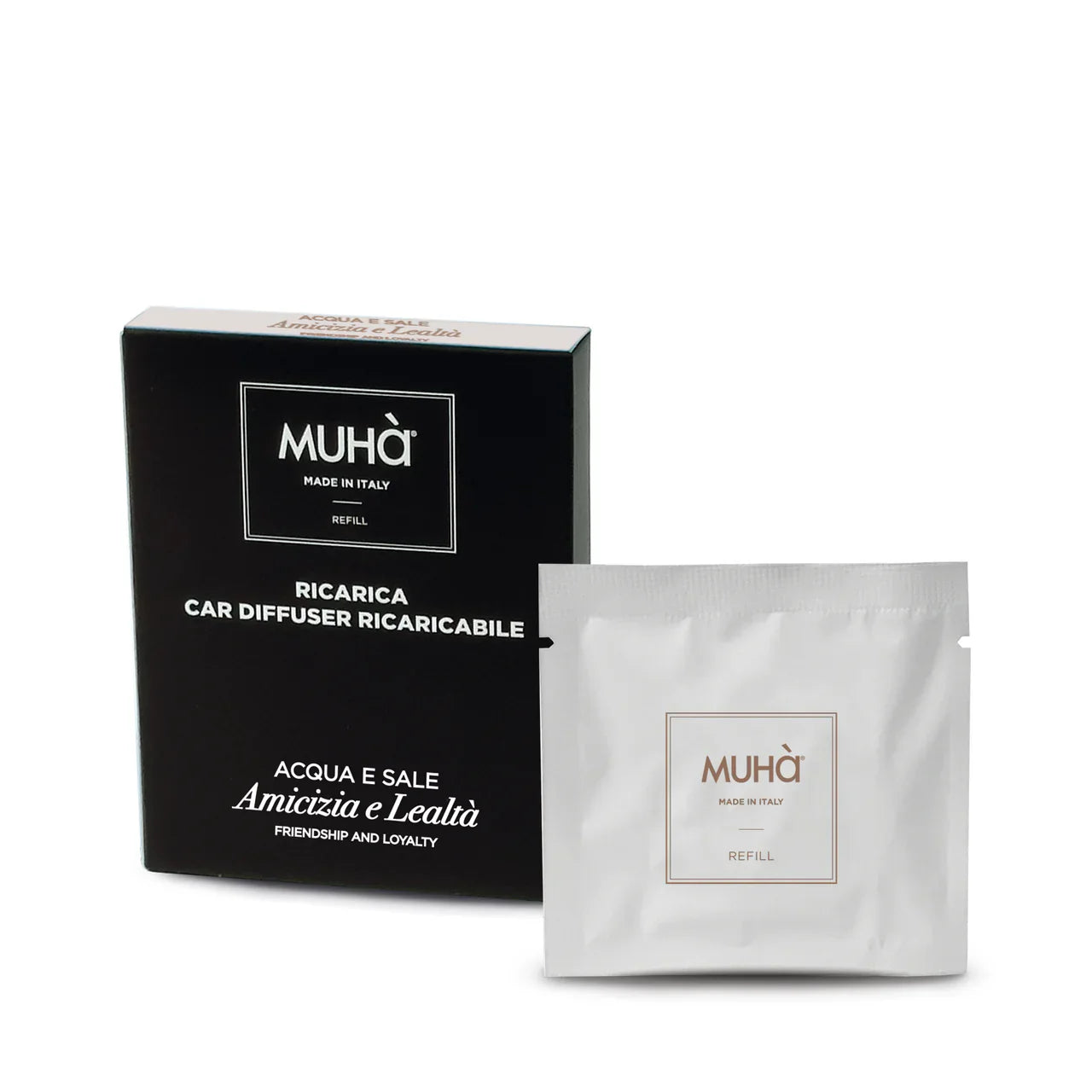 MUHÀ Ricarica auto Acqua e Sale - Refill car diffuser