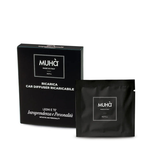 MUHÀ Ricarica auto Legni e Tè - Refill car diffuser