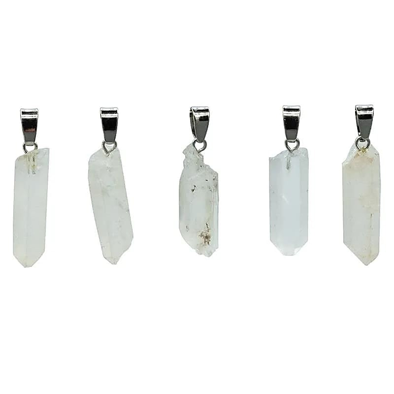 Ciondolo in Cristallo di Rocca sfaccettato - Saggezza interiore