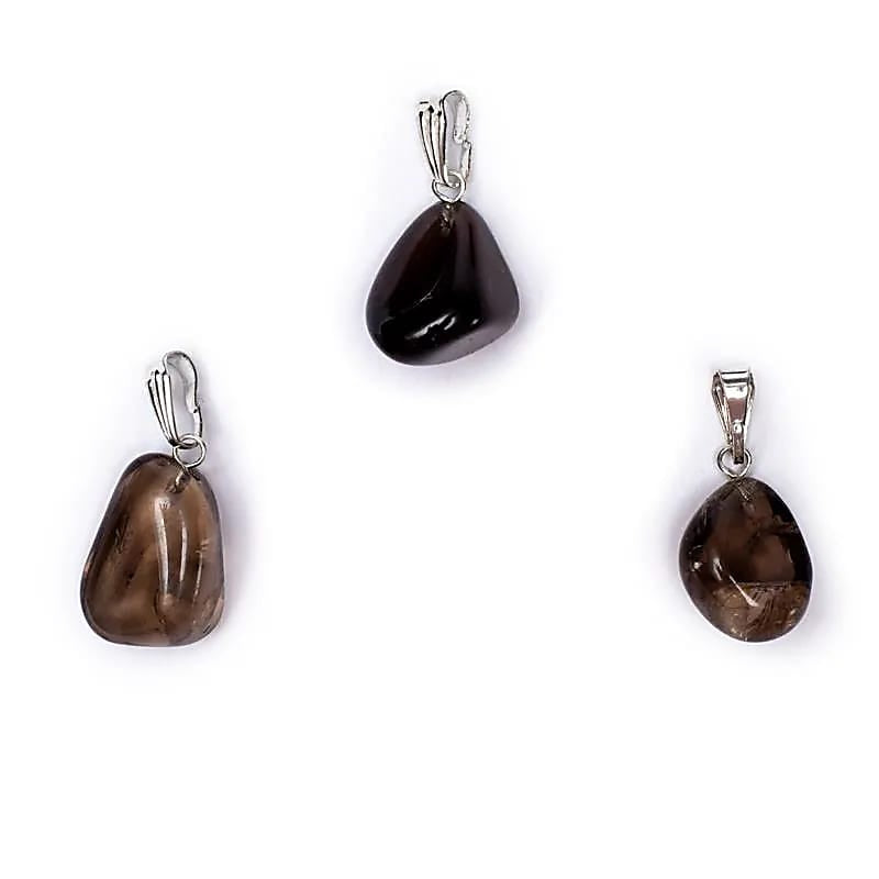 Ciondolo in Quarzo fumè - Equilibrio, radicamento e protezione