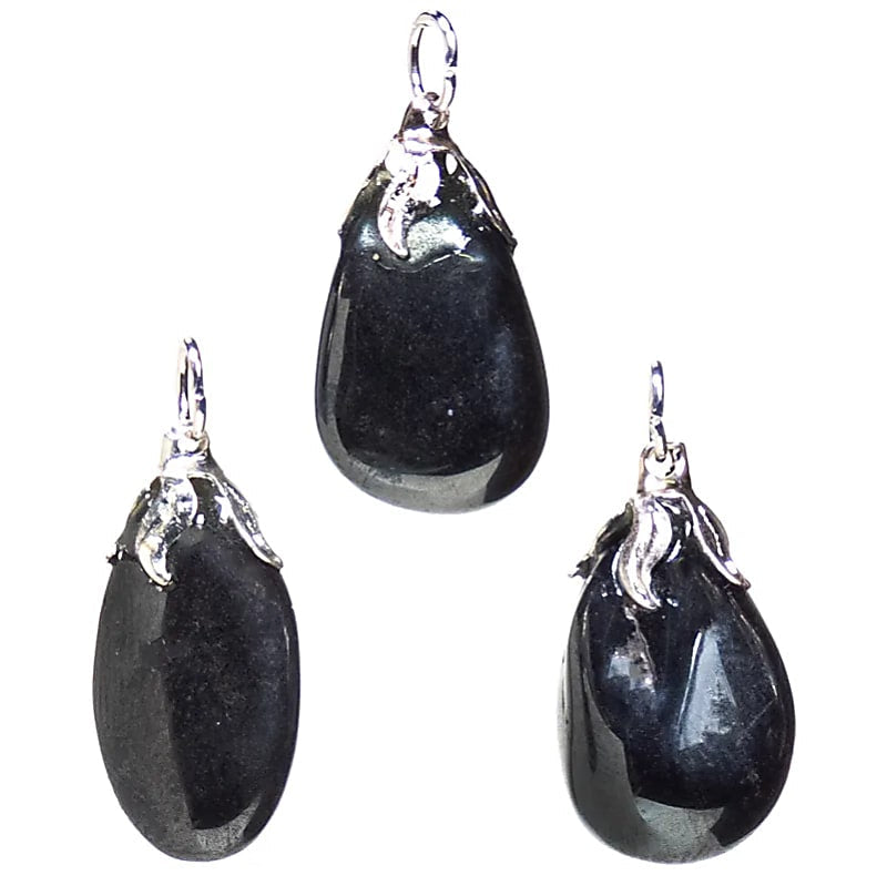 Ciondolo in pietra Ematite - Protezione e armonizzazione - clorophilla-shop