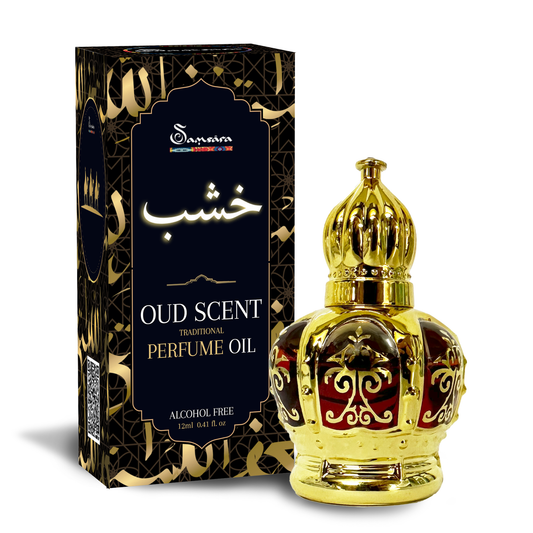 Samsara Profumo Arabo in Olio OUD intense | Profumo senza Alcol | DUBAI OUD - 12ml