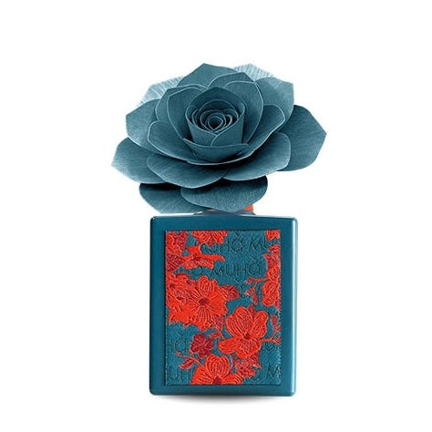 MUHÀ Art Diffuser Melograno - Profumatore d'ambiente con rosa - 100ml / 200ml / 750ml