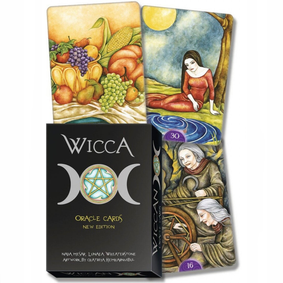 Lo Scarabeo "Wicca Oracle Cards" New Edition - 32 carte Oracolo e Libro da 160 pagine