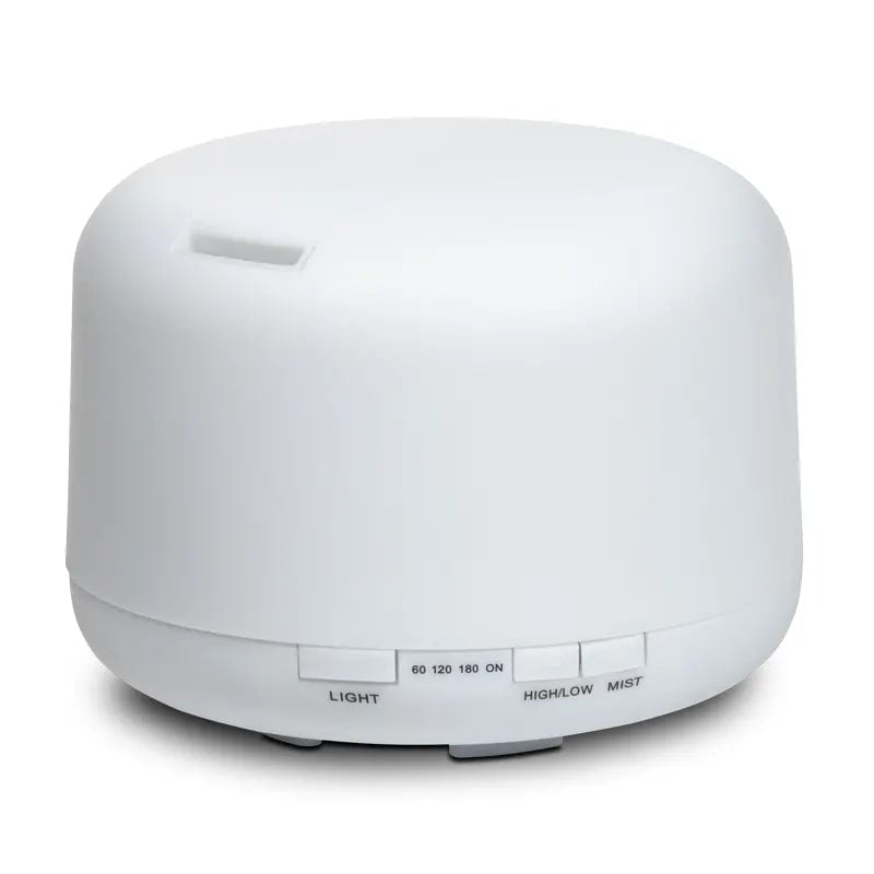 Diffusore aromi ultrasuoni Pure White - Luce LED integrata 7 colori - clorophilla-shop