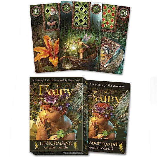 Lo Scarabeo "Fairy Lenormand Oracle" - 32 Carte Oracolo delle Fate con libro