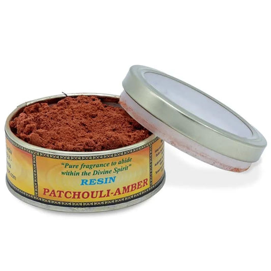 Patchouli-Amber Incenso in Resina 100% Naturale - 30g